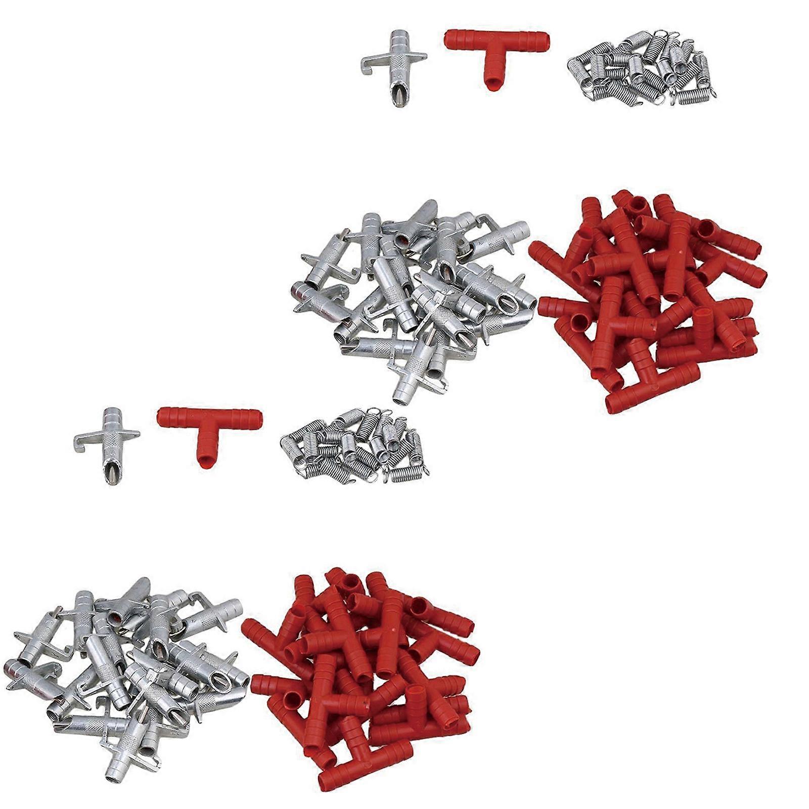 Automatic Rabbit Waterer Livestock Water Nipple Drinking Tool Touch Switching Large Capacity for Rabbit Multicolor