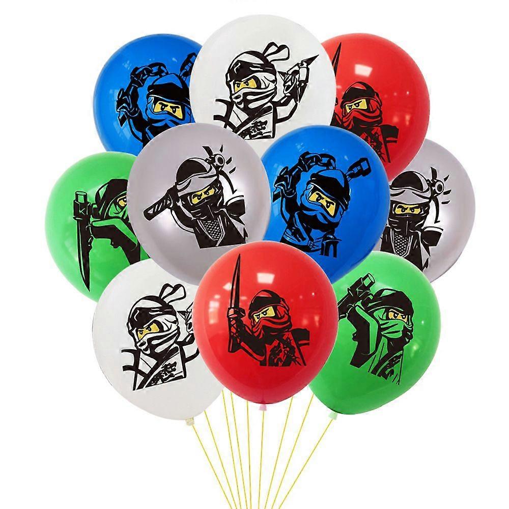 LEGO Ninjago Latex Printed Balloons Set: Add Excitement to Your Party!