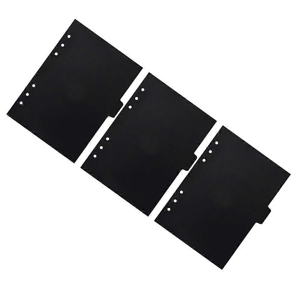 A5 Binder Divider Pages Notebook Replacement Dividers 3Sets Refills