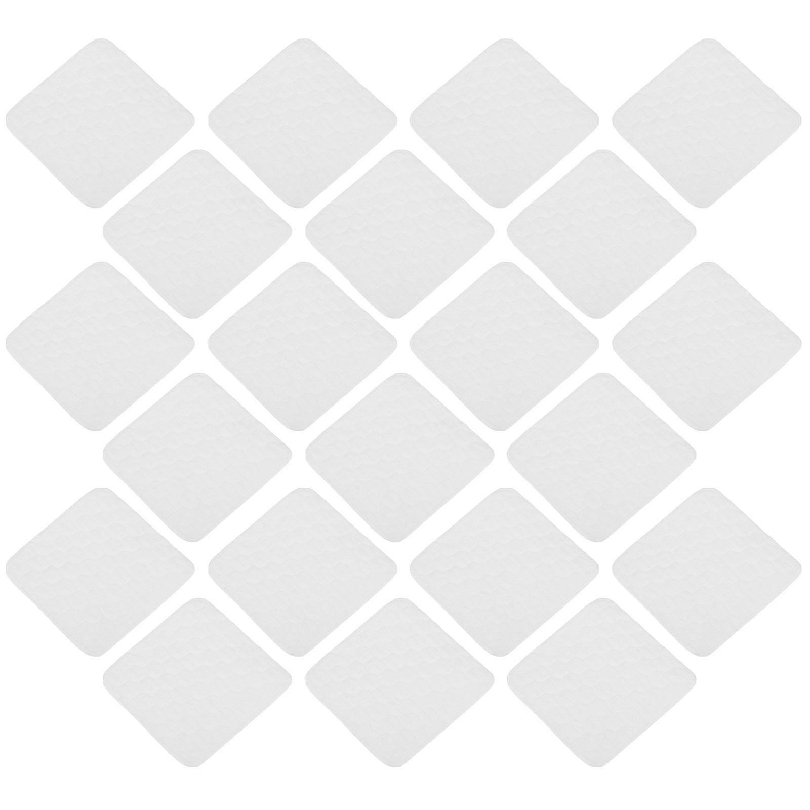 White Nail Polish Remover Pads Designed for Nail Care 500Pcs Cotton