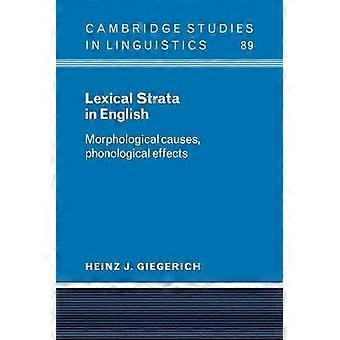 Lexical Strata in Engels