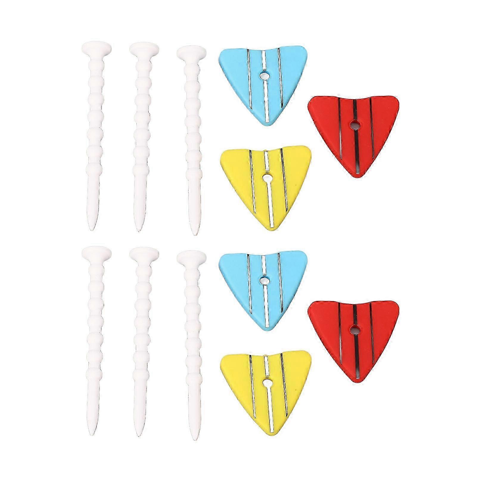 2 Set Golf Tees Adjustable Unbreakable ABS Plastic On Course Training Accessories 2025