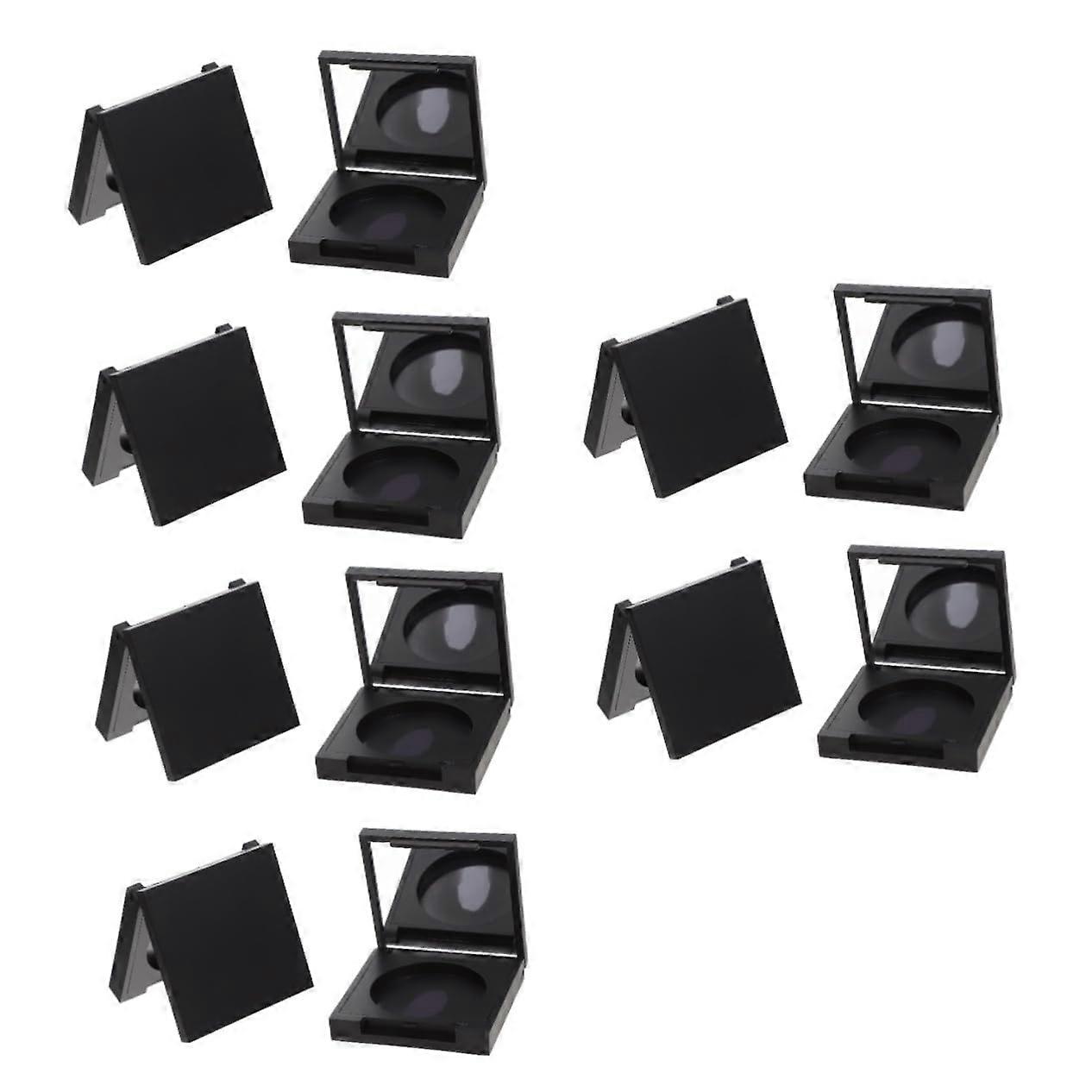 Empty Eyeshadow Palette Set for Blush Powder Highlighter, Durable Travel Makeup Containers 12pcs