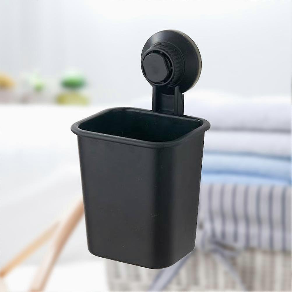 Wall Mounted Bathroom Toothbrush Holder for Storage Organizer Black