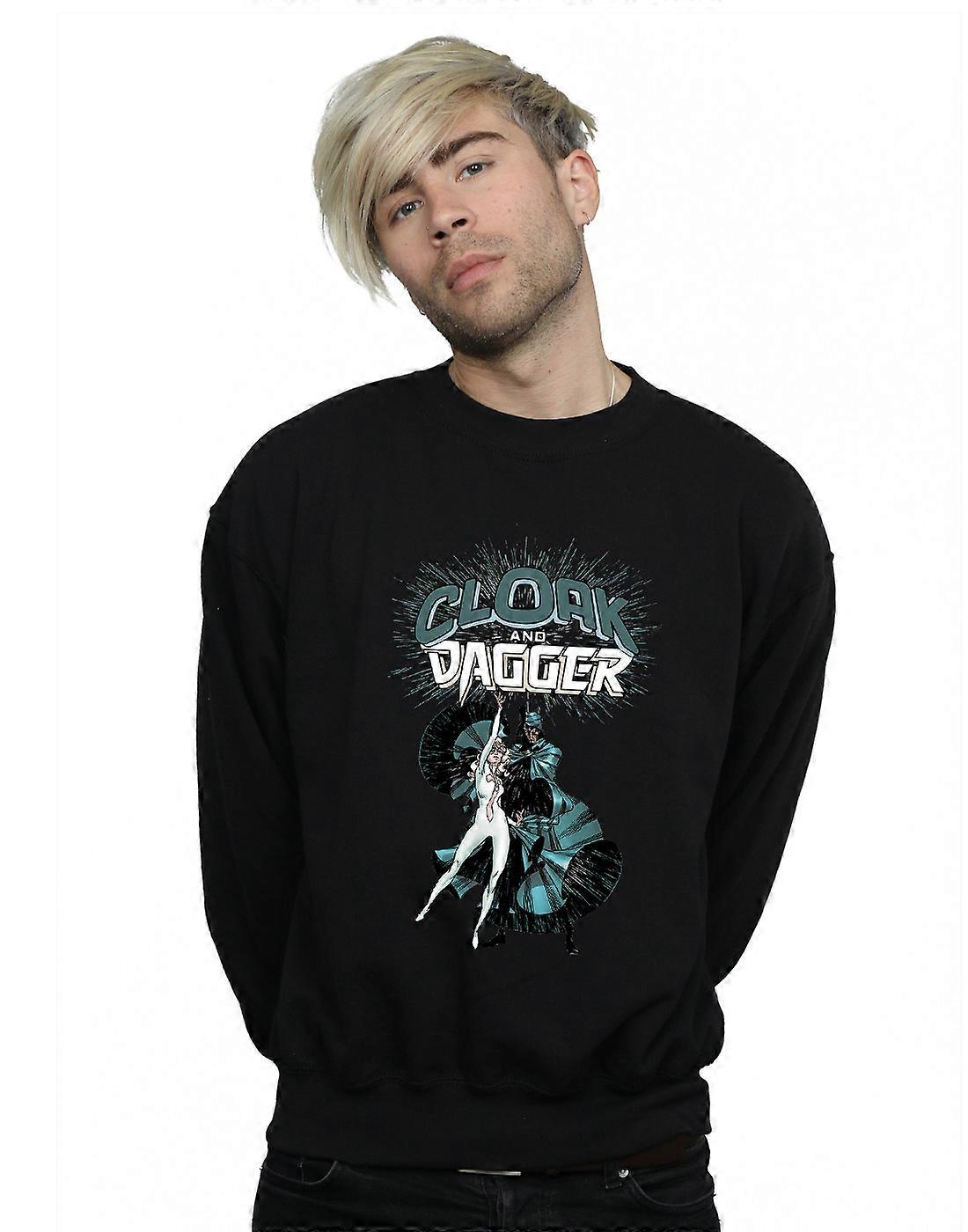 Marvel mænds Cloak og Dagger Shadow dans Sweatshirt