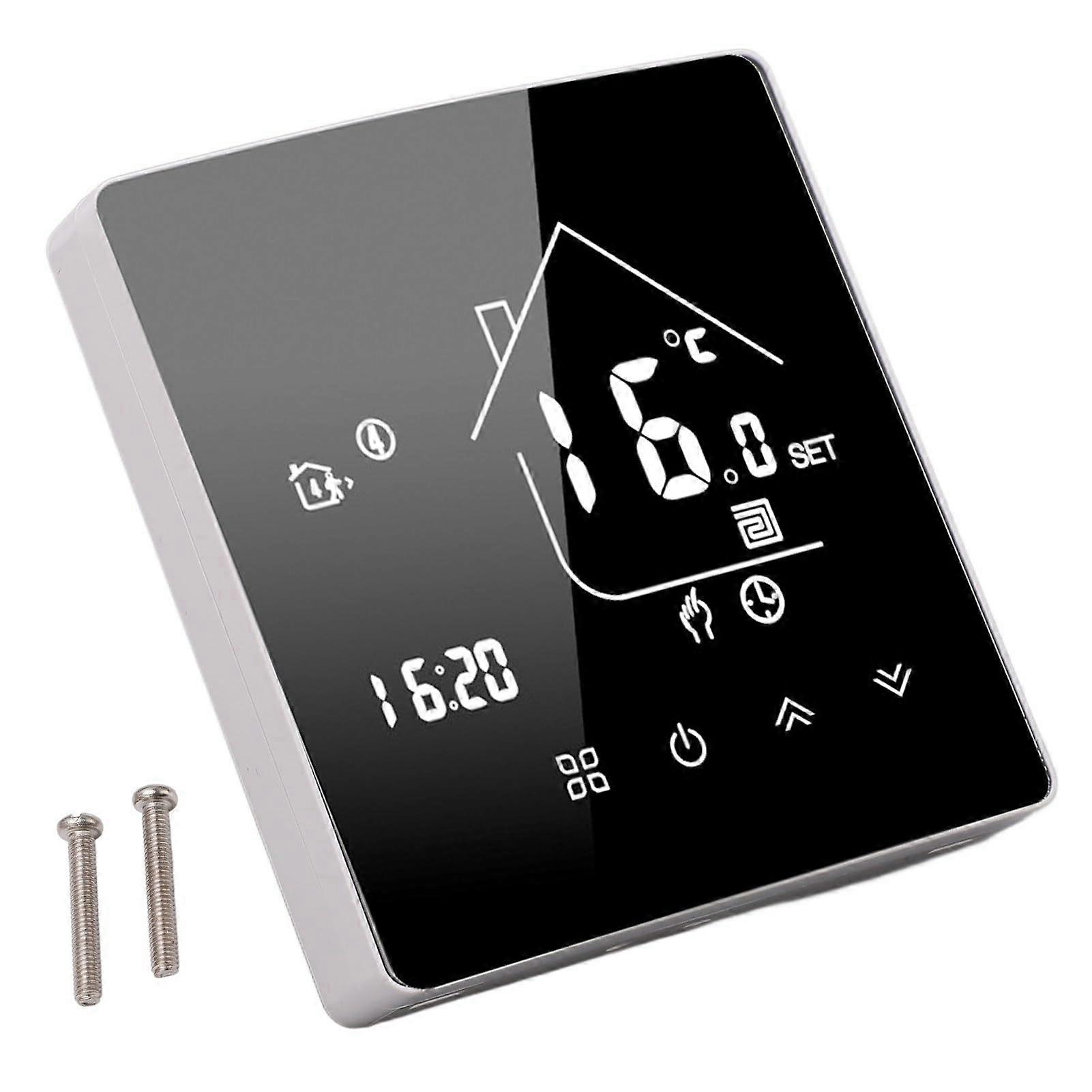 Smart WiFi Thermostat with Touchscreen, 7Day Programmable, App and Voice Control, Type 86 95240V 16A