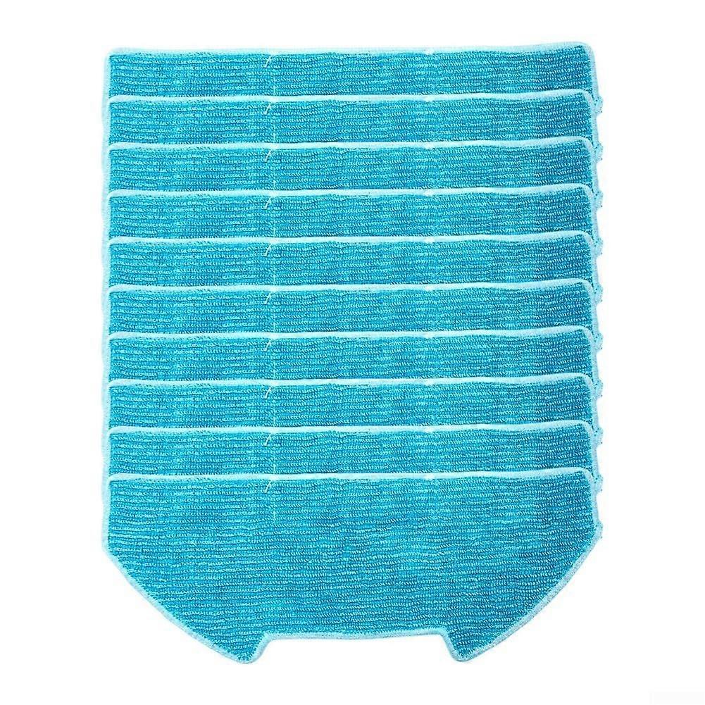 Robot Vacuum Mop Cloth 10 Pack for R10, Microfiber Washable Pads Replacement for Deep Cleaning