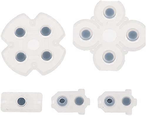 Conductive Rubber Pad for PS4 Controller JDM030 JDM040 with Sensitive Button Feedback