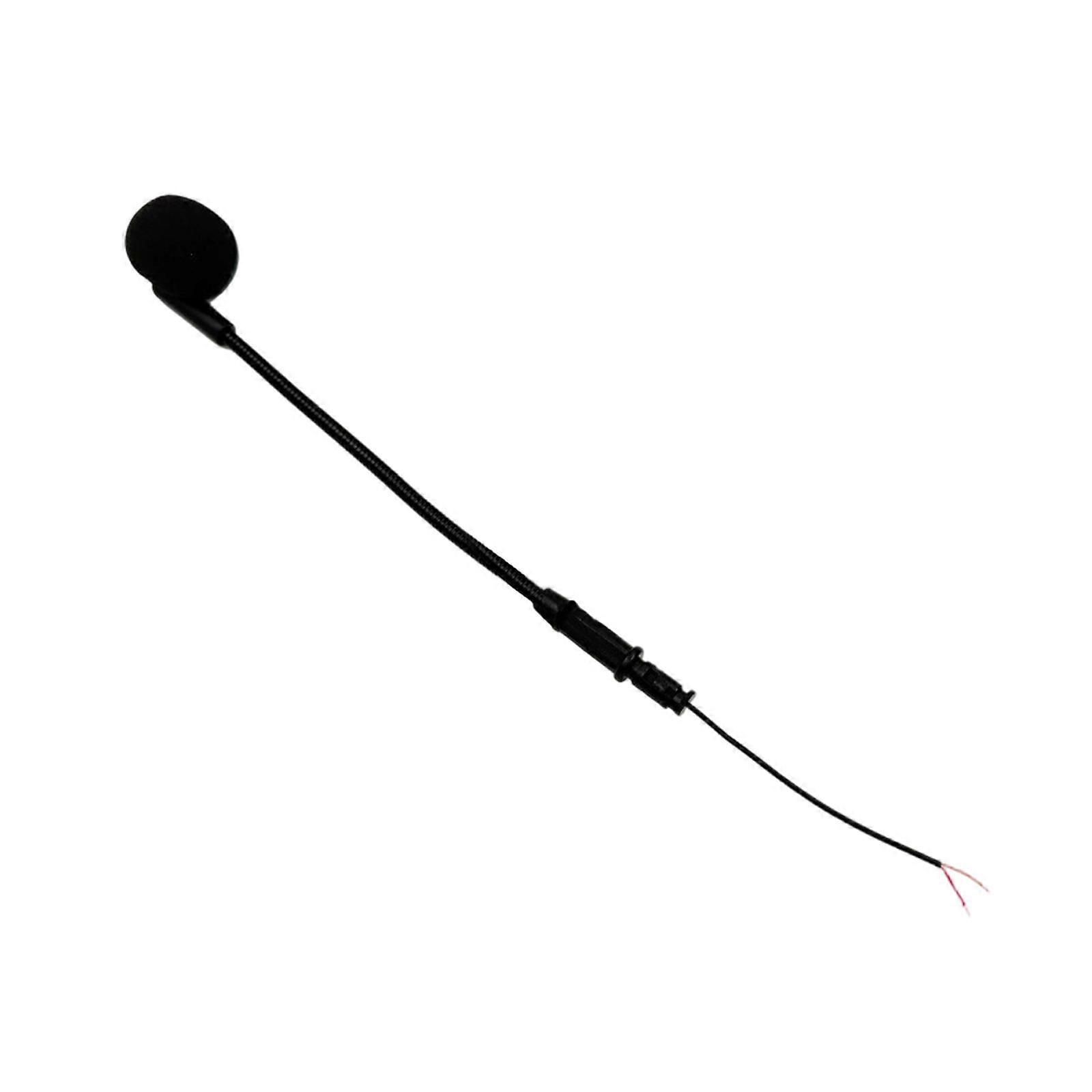 Universal Microphone for Instruments and Communication Featuring Adjustable Hose with Premium Sound Multicolor