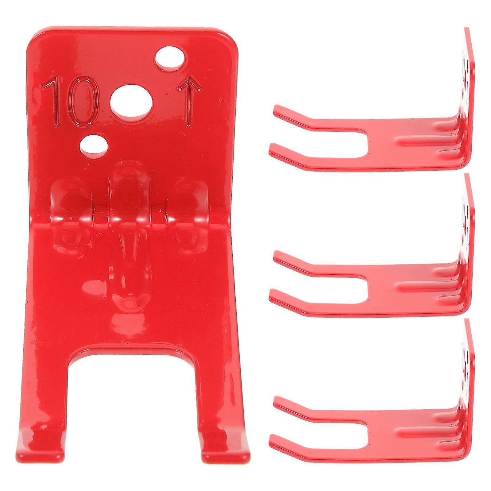 4Pcs Fire Extinguisher Mount Fire Extinguisher Wall Hook for Home Office with Accessories