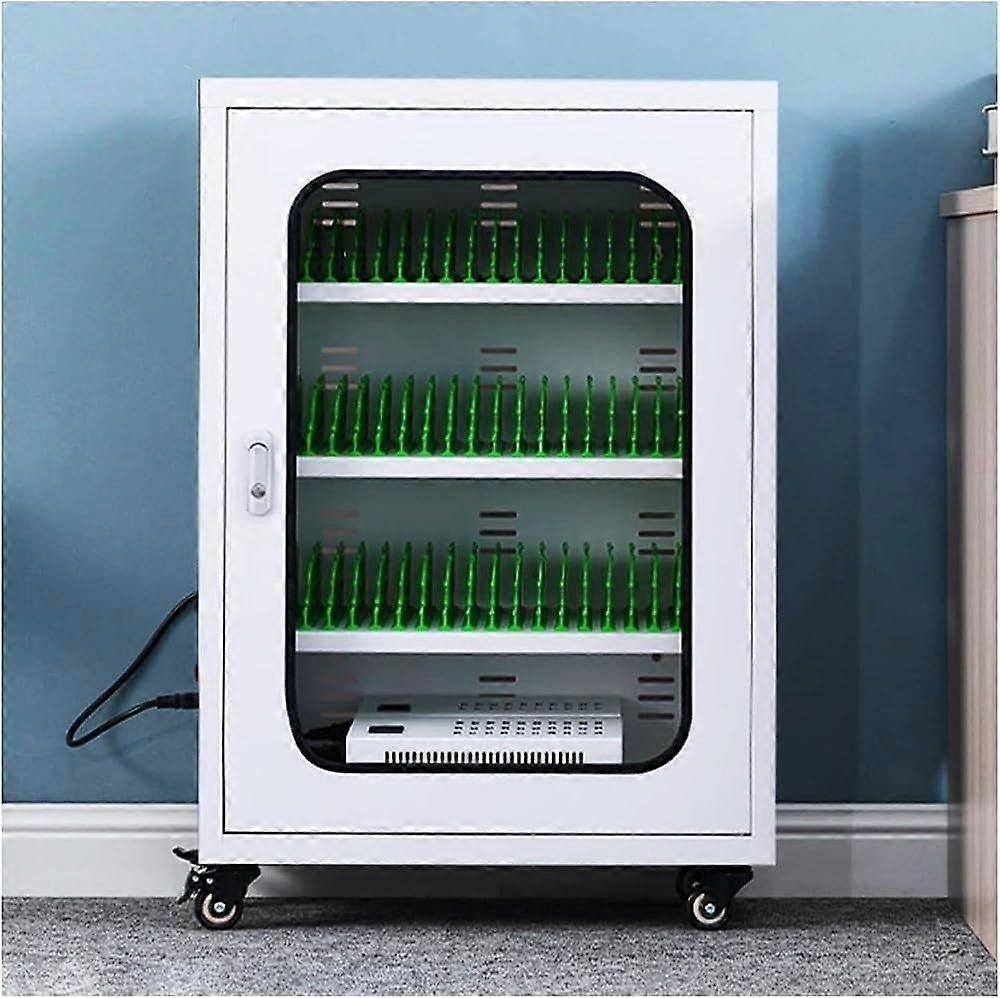 60 Slot Cell Phone Charging Cabinet with Secure Locking Storage and MultiDevice Fast Charging