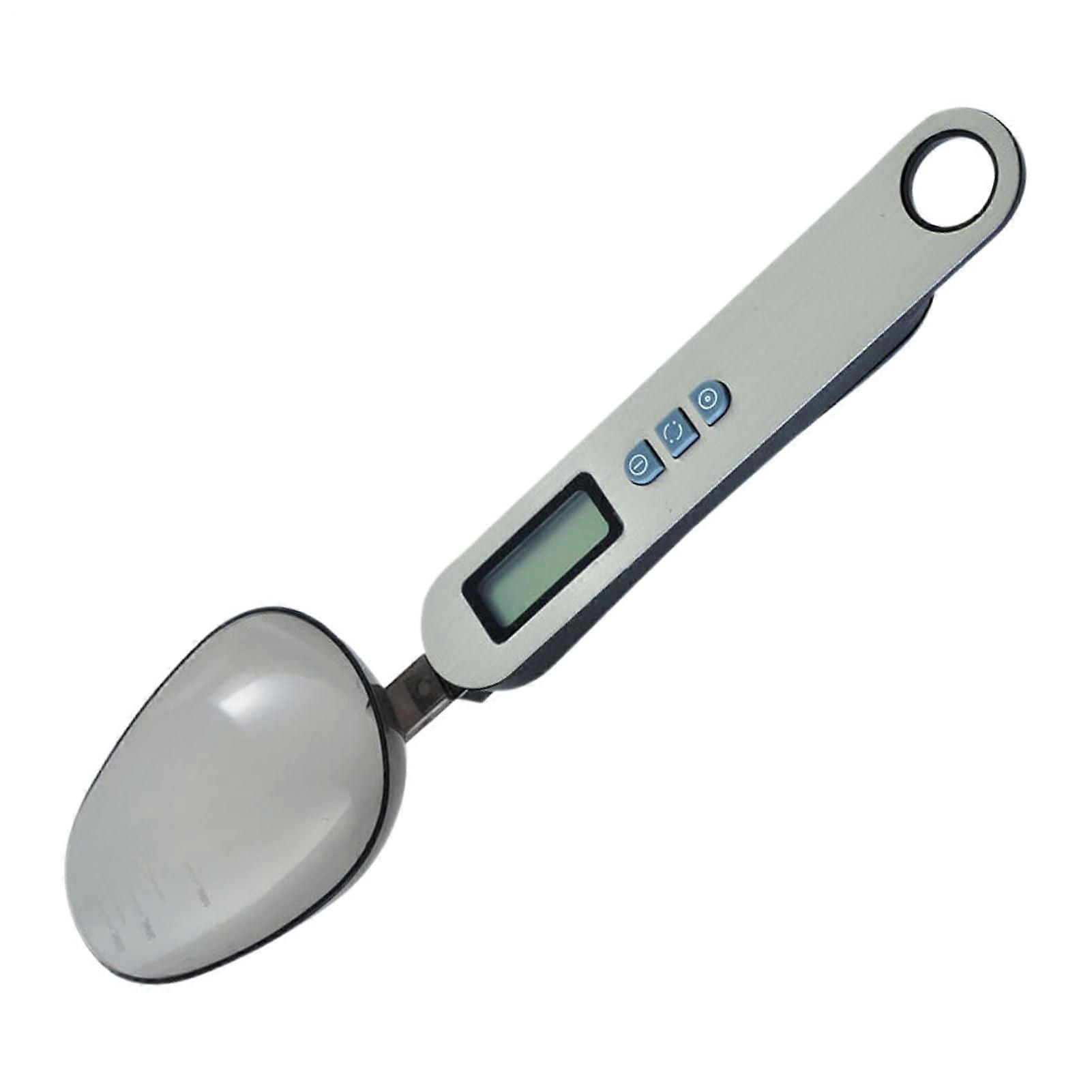 Digital Measuring Spoon Scale with LCD Display for Precision Pet Food and Kitchen Weighing