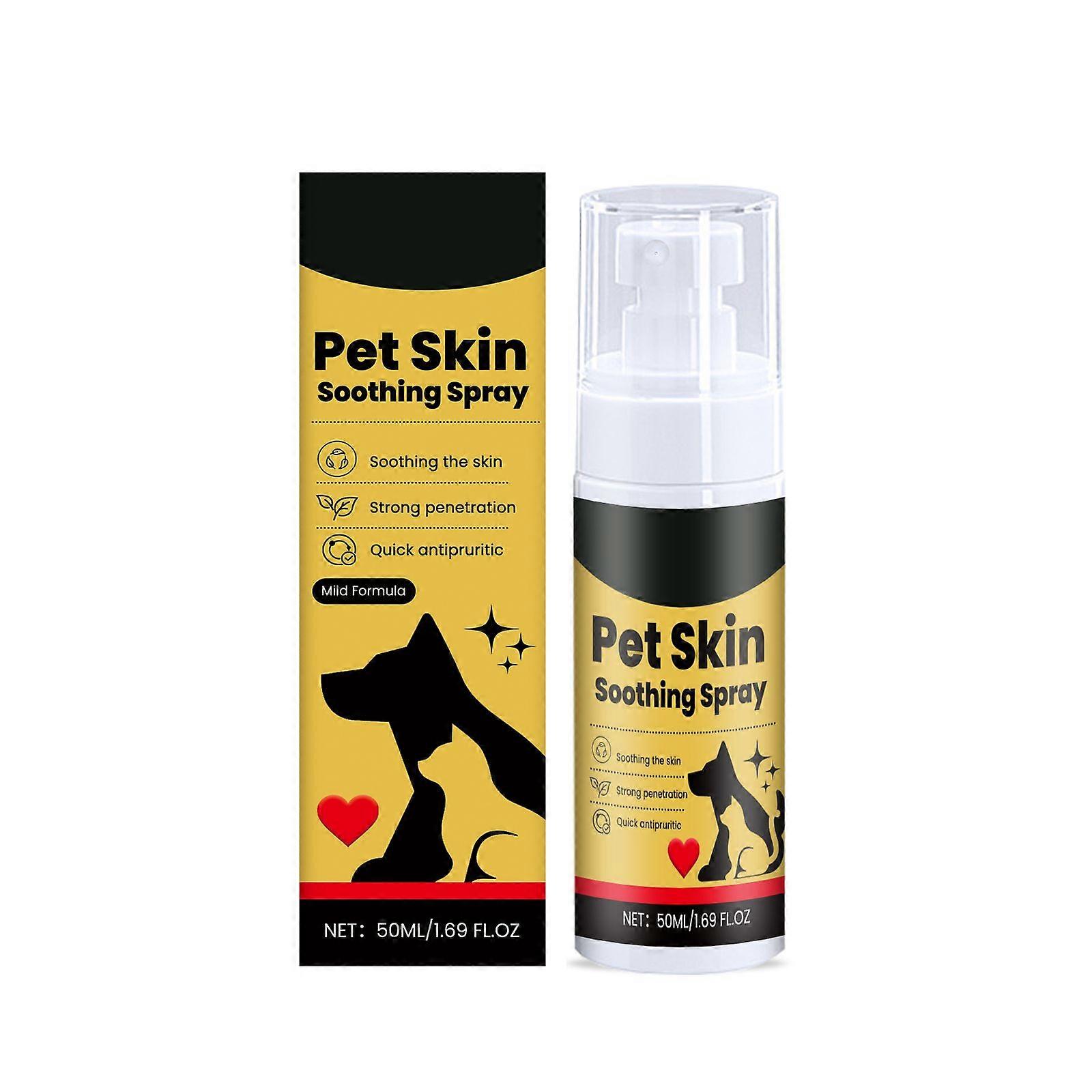 Pet Skin Care Spray Contains Deionized Water