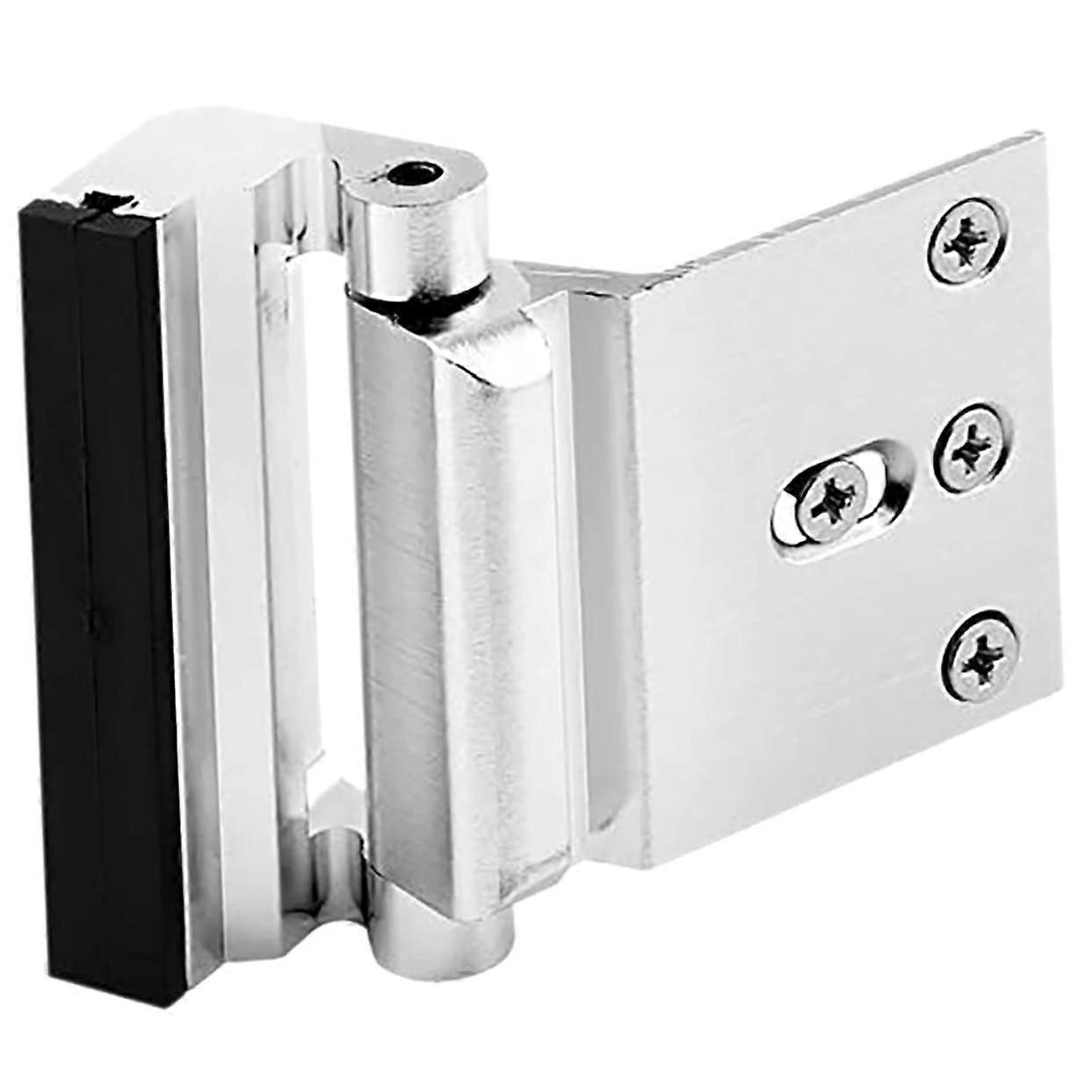 Door Security Lock with Reinforcement Latch, Extra Security Layer, Easy Install for Home Doors