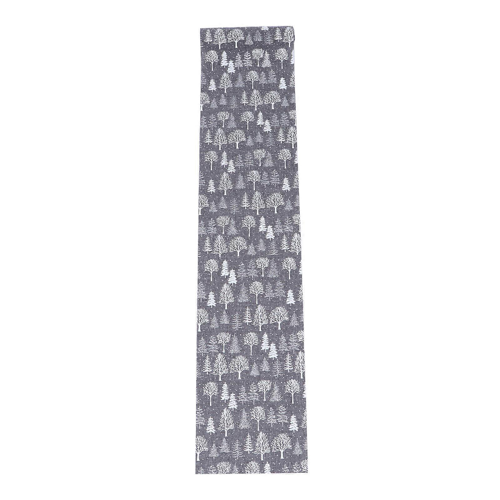 Cloth Christmas Table Runner for 2Pcs Kitchen Table Accessory