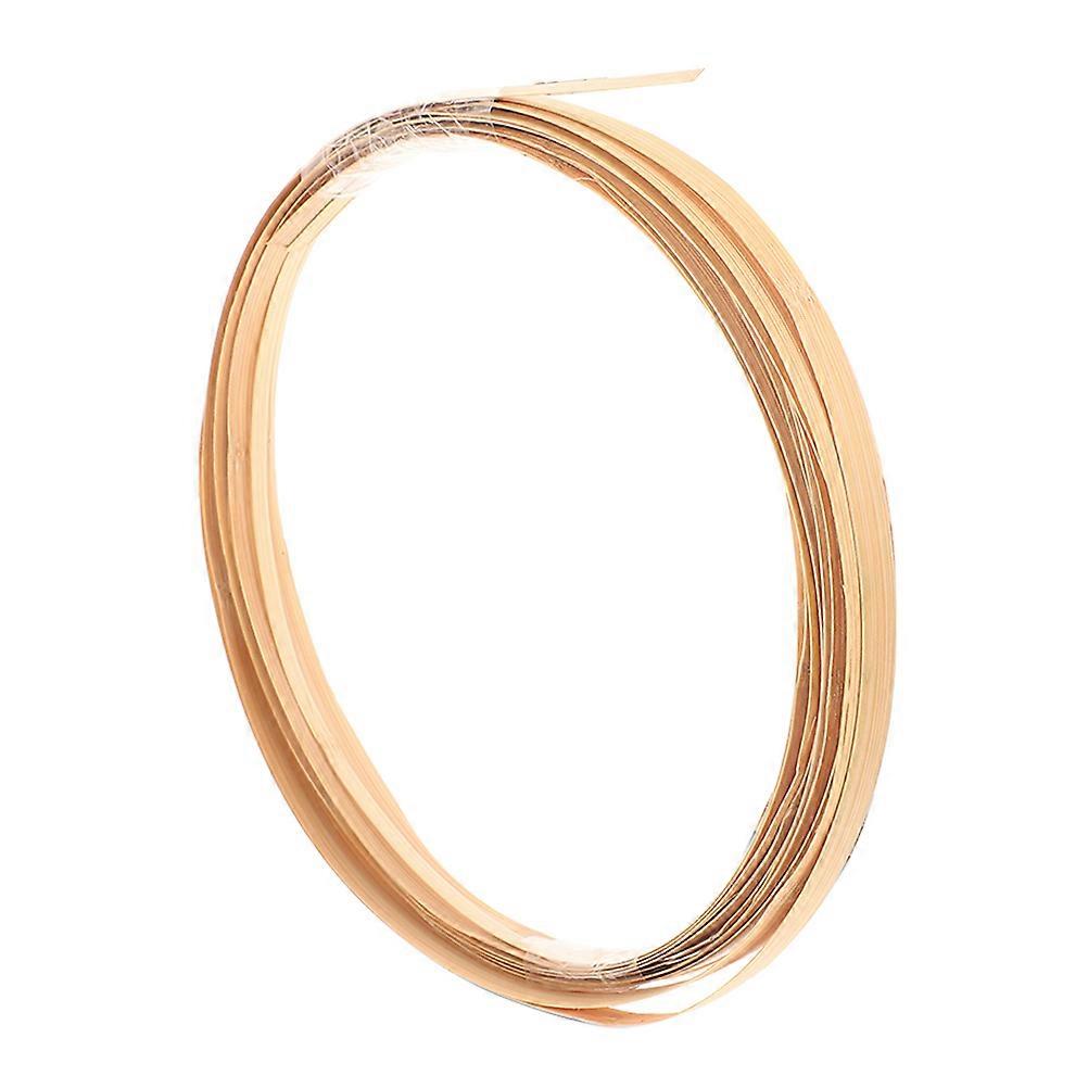 Handmade Bamboo Craft Strips for DIY Weaving and Decorating 3Pcs