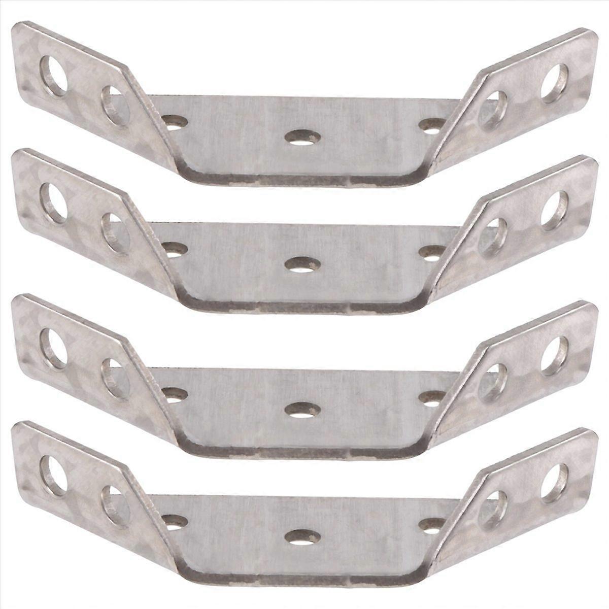 4pcs Stainless Steel Angle Code Right Angle Fixed Bracket
