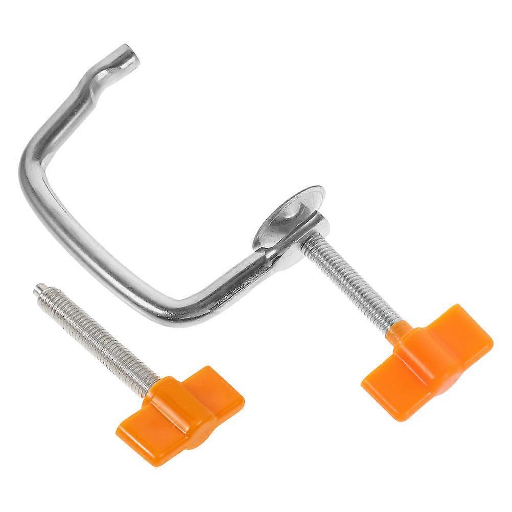 Orange Manual Noodle Machine Fixing Clip for Kitchen 1 Replacement Handle