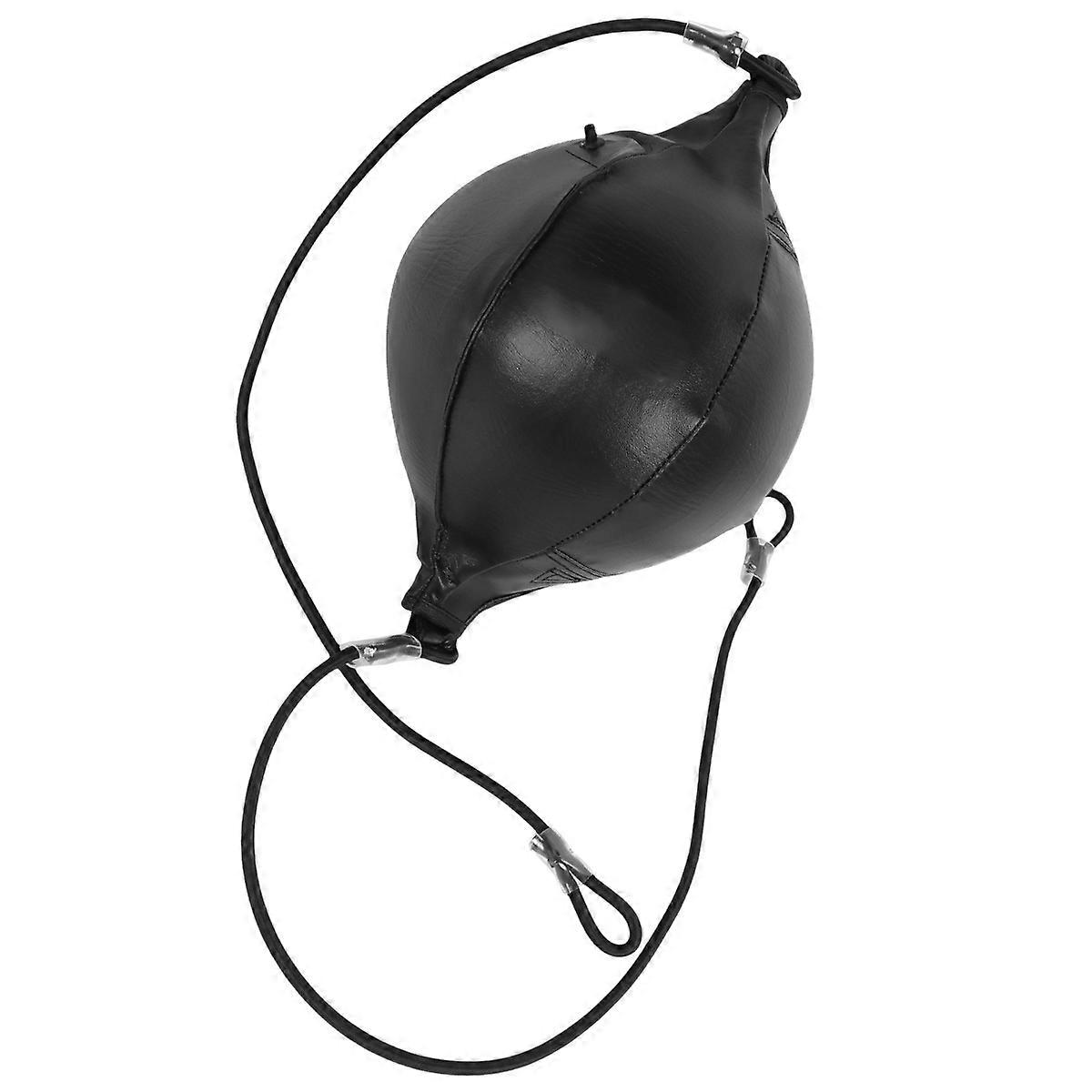 Boxing Speed Ball High Elastic Training Ball for Workout 1Pcs Black