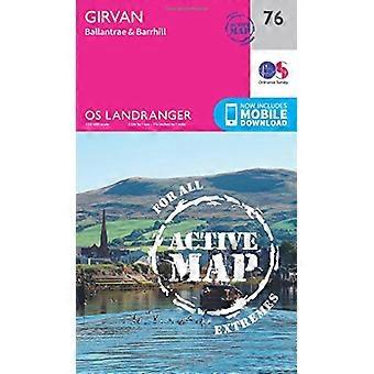 Girvan, Ballantrae & Barrhill (OS Landranger mapa)
