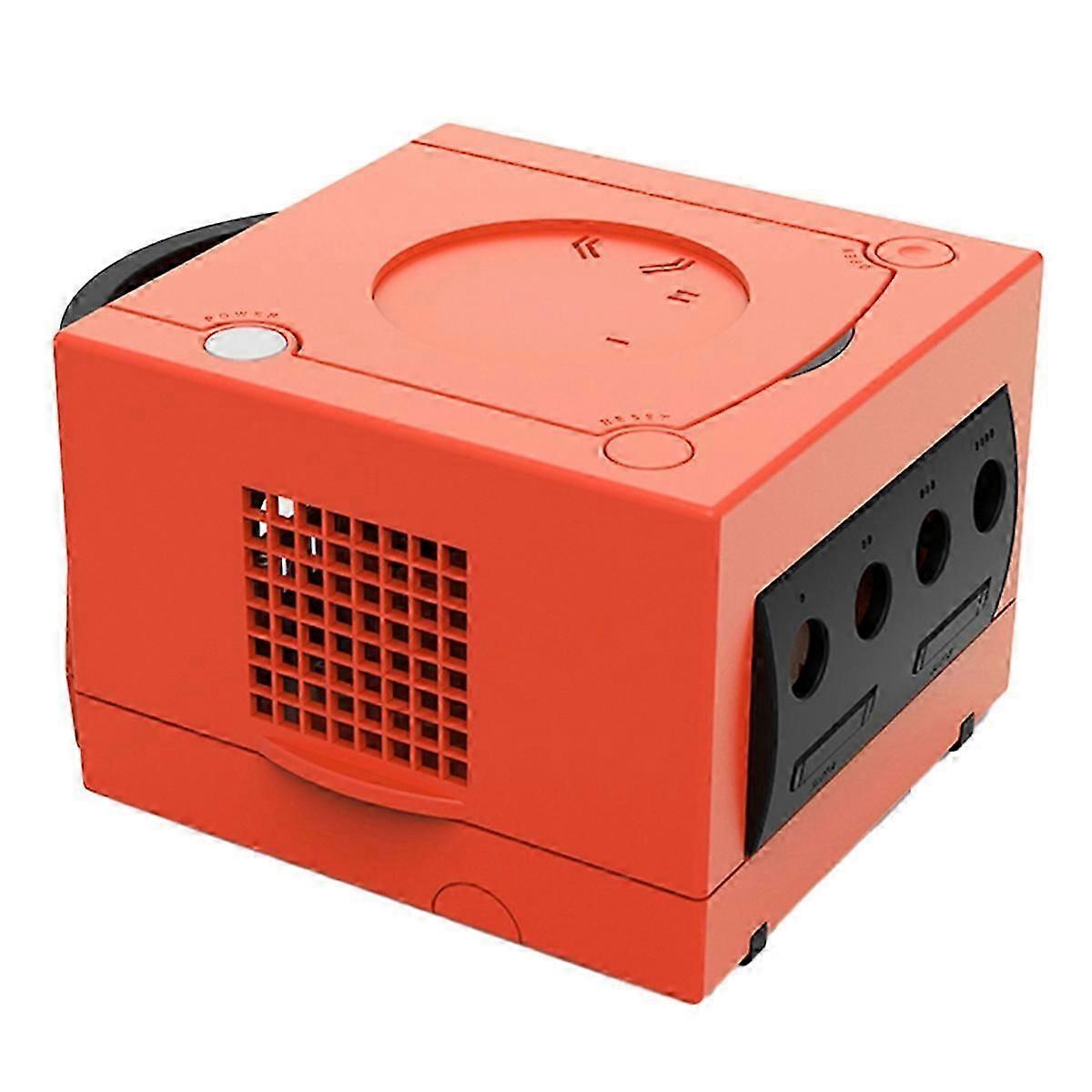Warm Red Replacement Shell Protective Case Game Box for DOL001 and DOL-101 Game Console