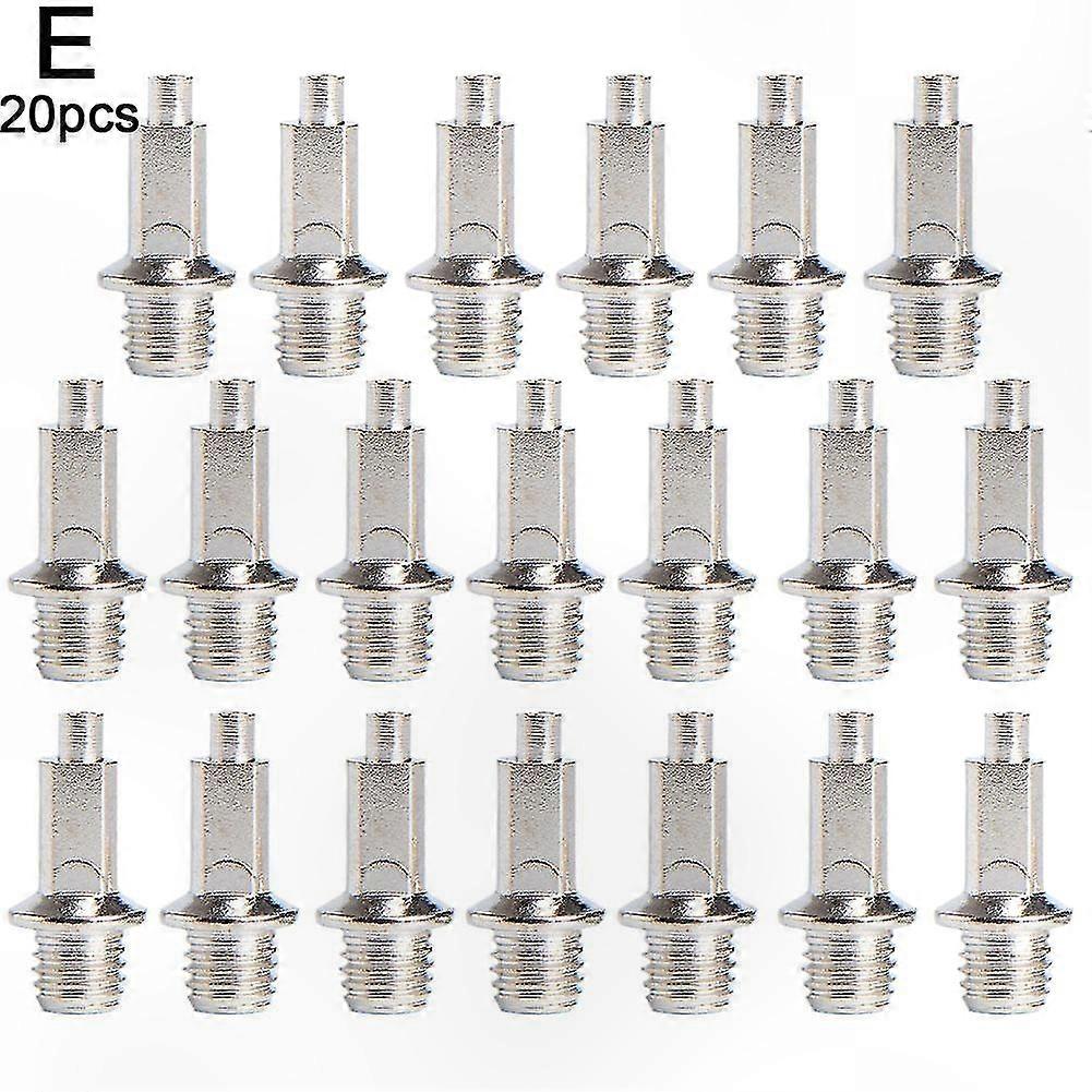 Pyramid Shoe Spikes for Running - 20 Pack Replacement Cleats