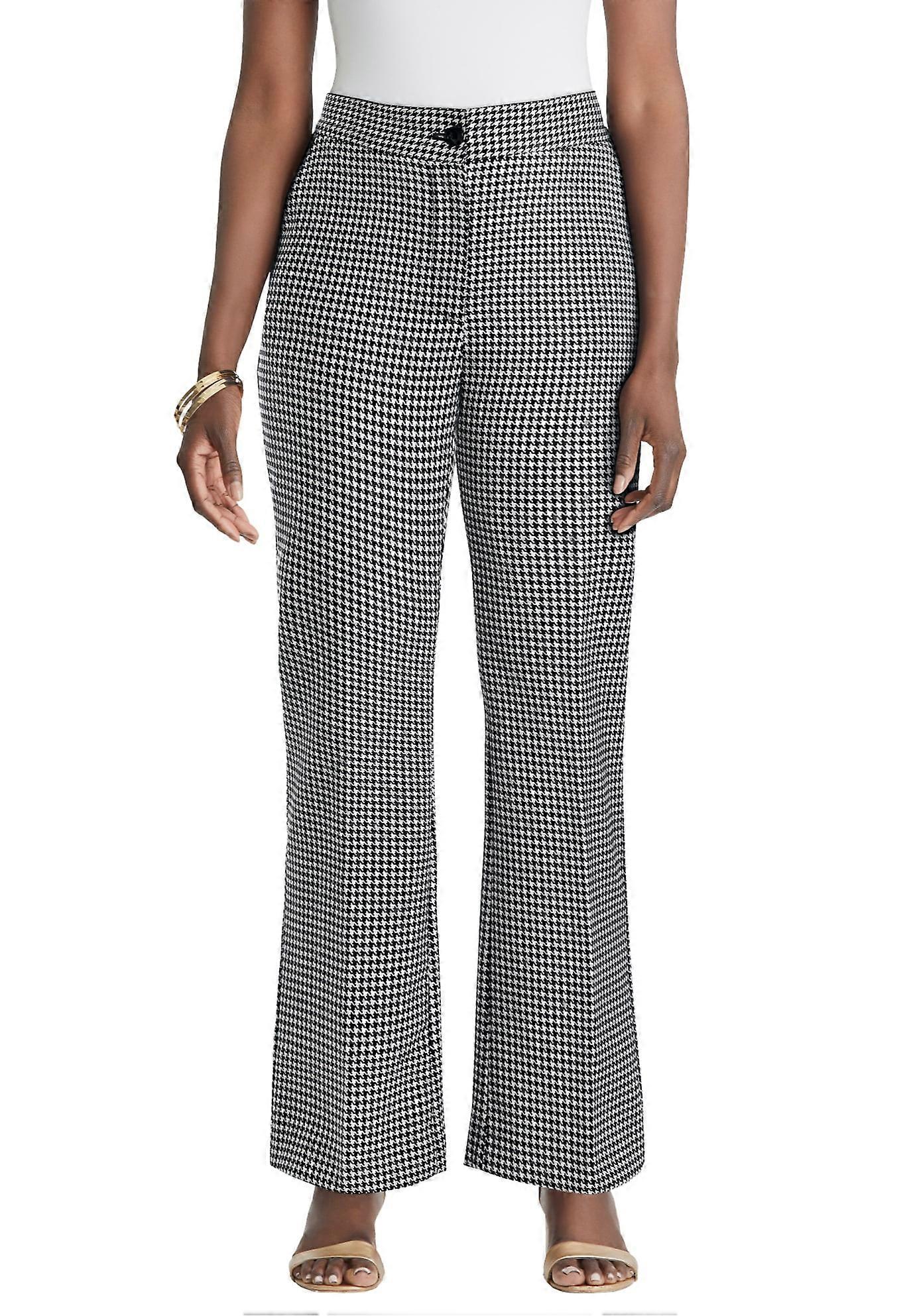 Women's Plus Size Tummy Control Bi-Stretch Bootcut Pant