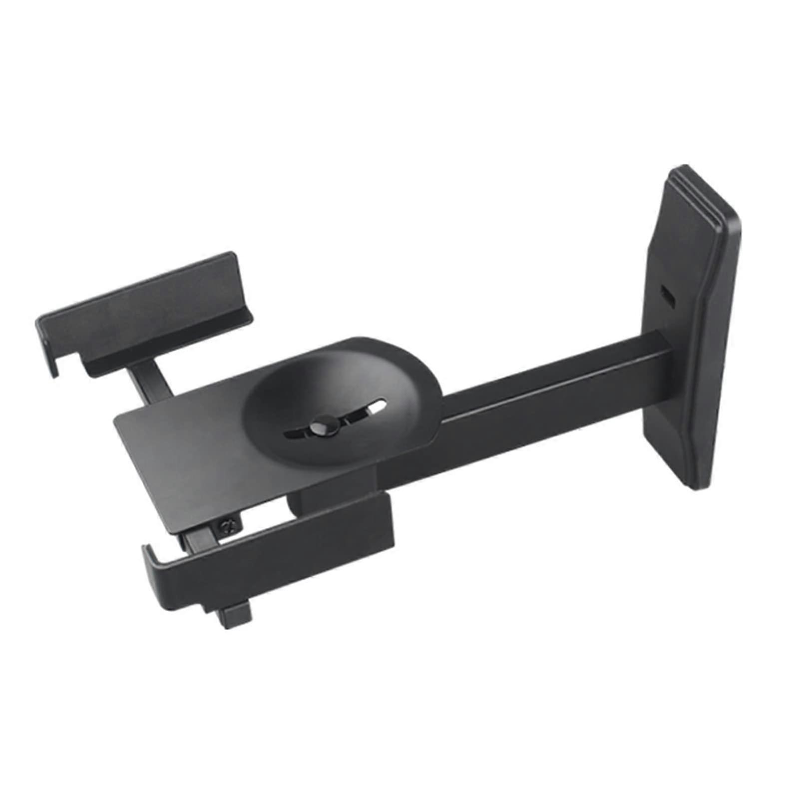 Speaker Wall Mount Bracket 37cm Adjustable Angle Tray Universal Surround Speaker Stand