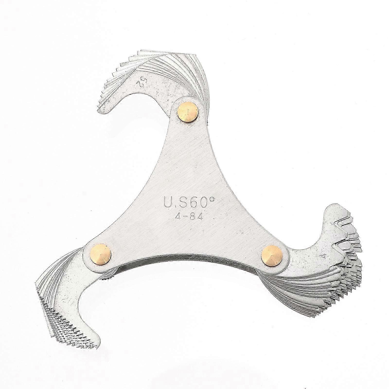 Precise Stainless Steel Thread Measuring Gage Pitch Measuring Tool