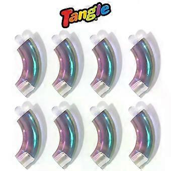 8er-Packung Nachfüllpackungen für verdrehte Fidget-Toys mit einzelnen Segmenten, Stressabbau, ADHS- und Konzentrationstraining, Finger-Fidget-Toy