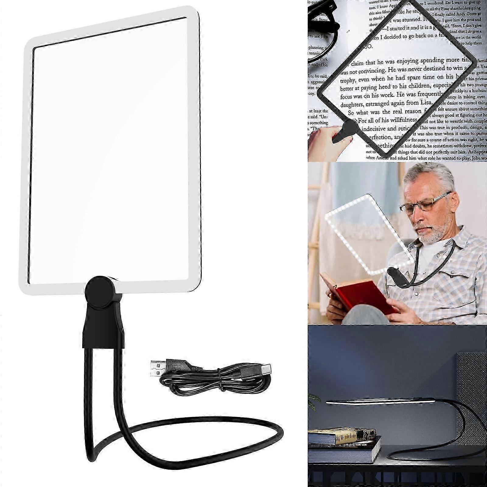 3X Rechargeable Magnifier with Light for Crafts and Close Work