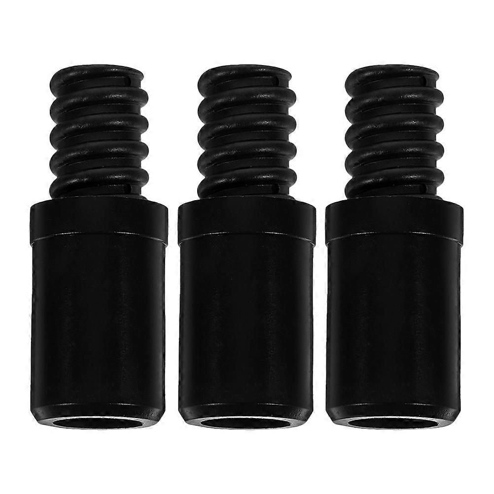 3pcs Threaded Tip Replacement Threaded Tip Repair Mop Handle Pole Handle Accessory