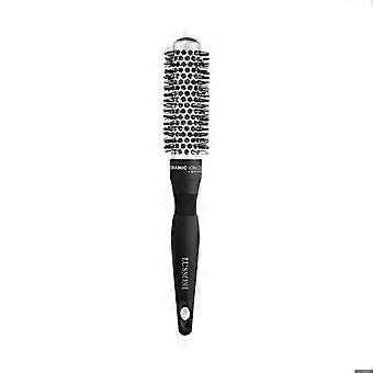 Lussoni Haarverzorging Borstel C& S Round Silver Styling 25mm - ronde borstel