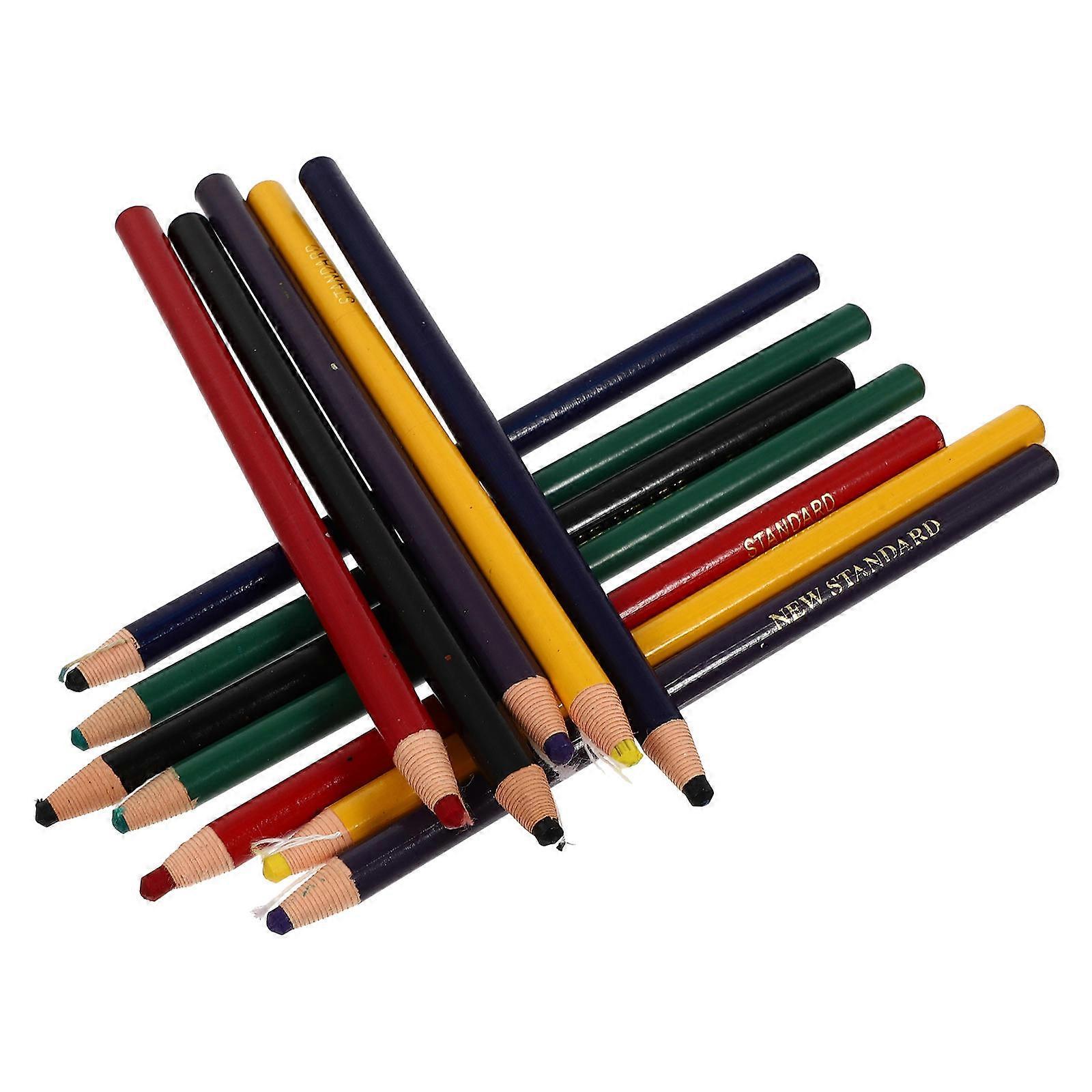 Assorted Color Multi-Purpose Crayons for Thread Machine Sewing 12Pcs