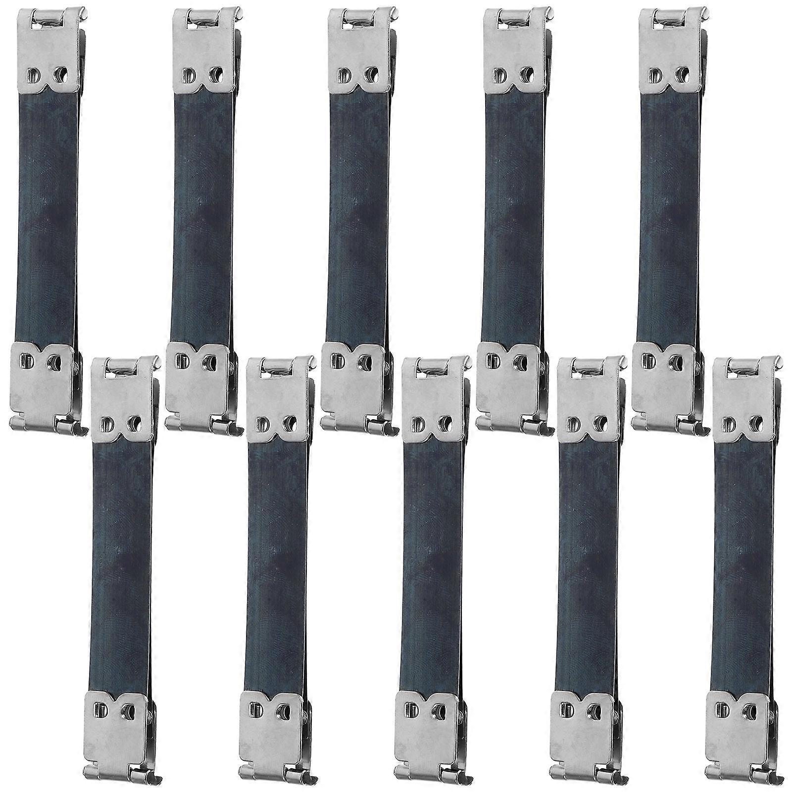 Metal Internal Flex Frames for Sewing Handbag Hinges 10Pcs Spring Clips