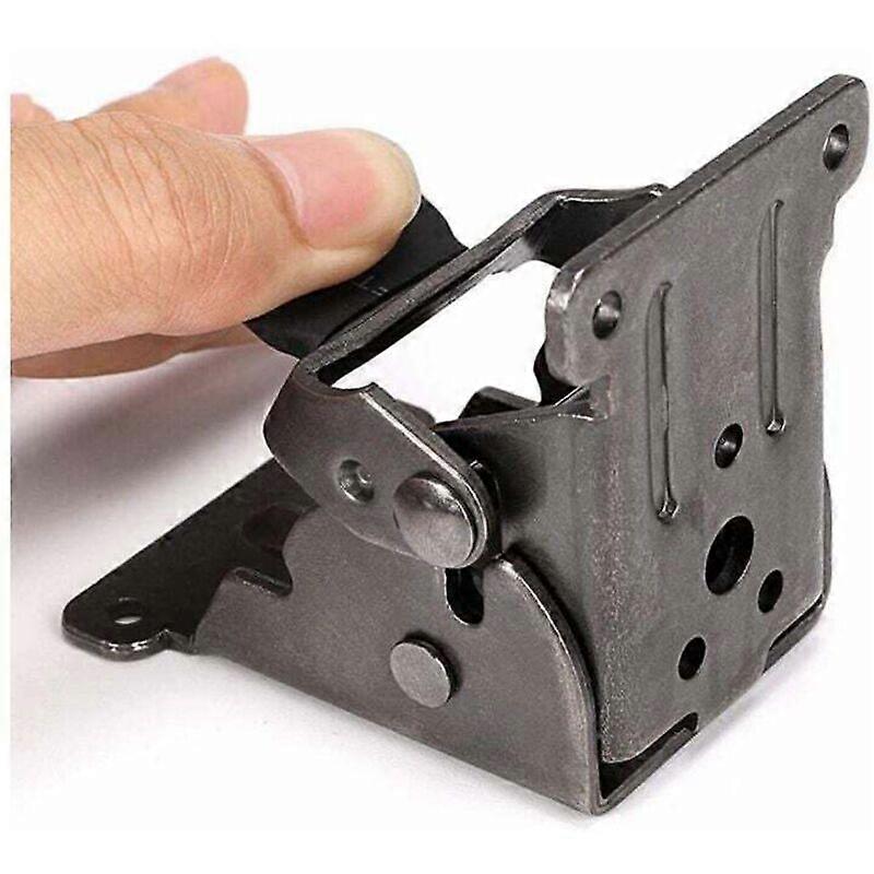 Self-Locking 90 Folding Support Hinges. Table Stand with Screws Included