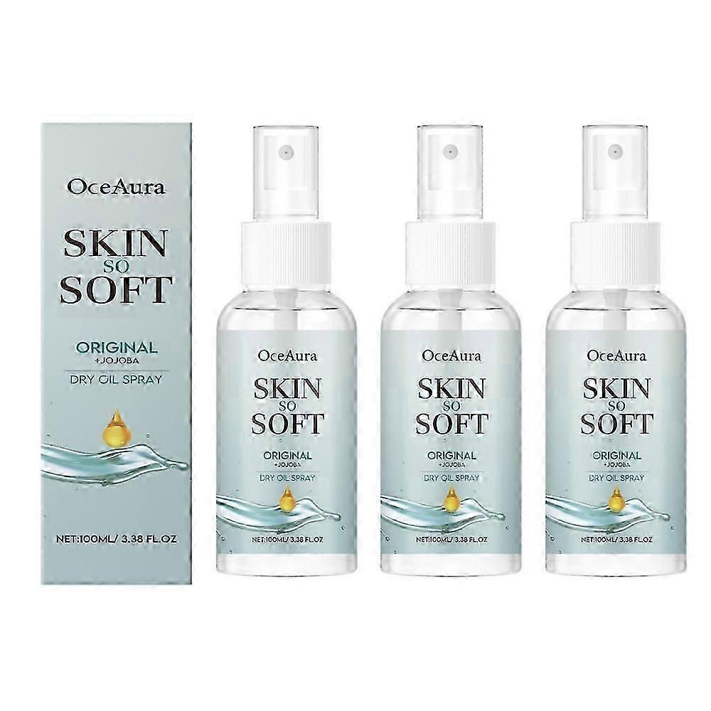 Avon Skin So Soft Dry Oil Spray with Citronella - Plus Free Skincare Sample 3pcs