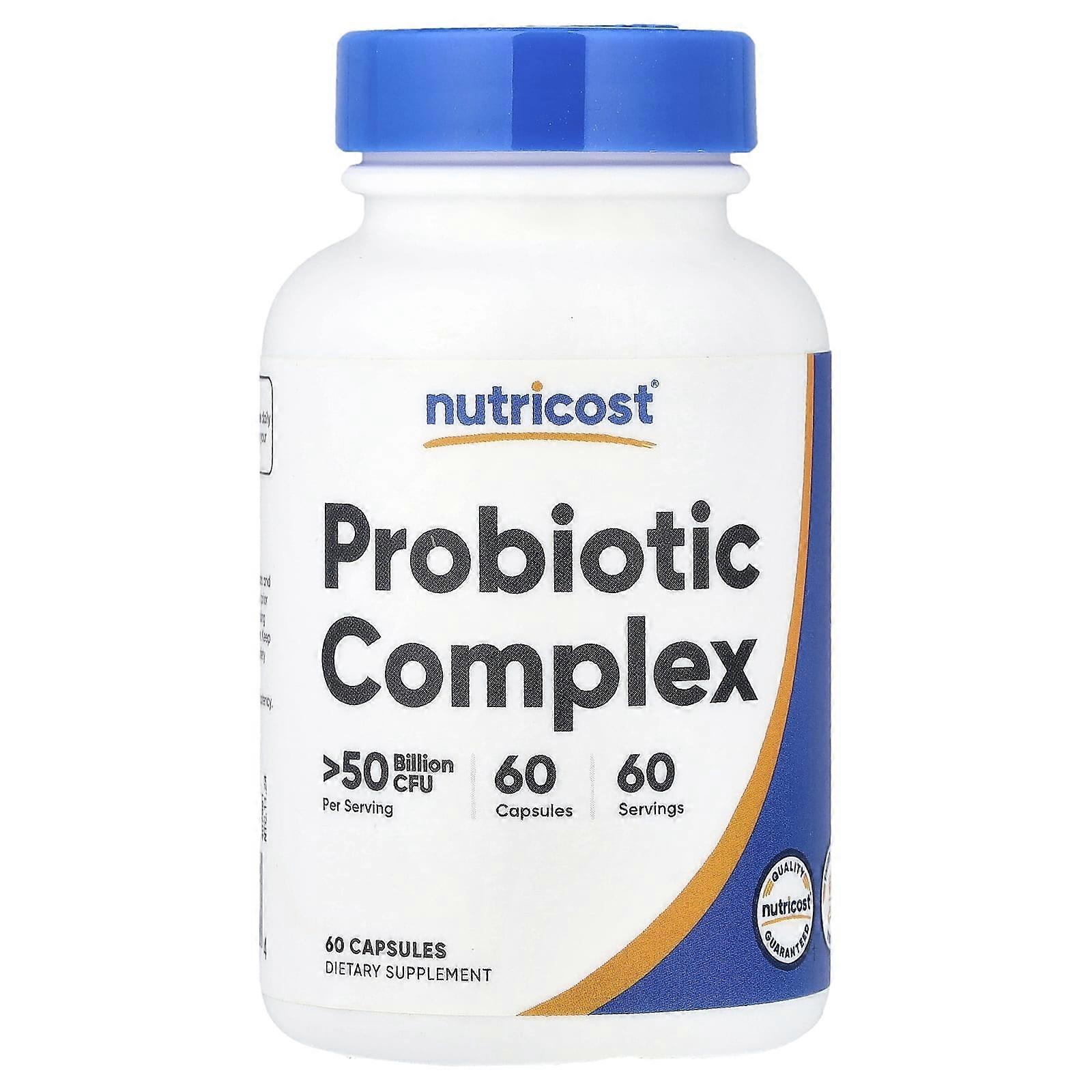 Nutricost, Probiotic Complex, >50 Billion CFU, 60 Capsules