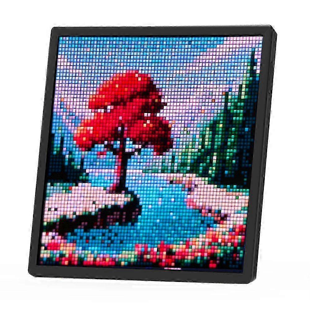 LED Pixel Display 64x64 RGB LED Matrix Panel Programmable Pixel Art Display with Bluetooth APP Control Pixel Screen