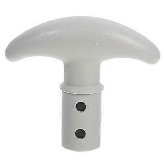 PVC Kayak Paddle Grip Replacement Canoe T-Shaped Paddle Handle Surfboard Boat Oar Parts for Kayaking Supplies