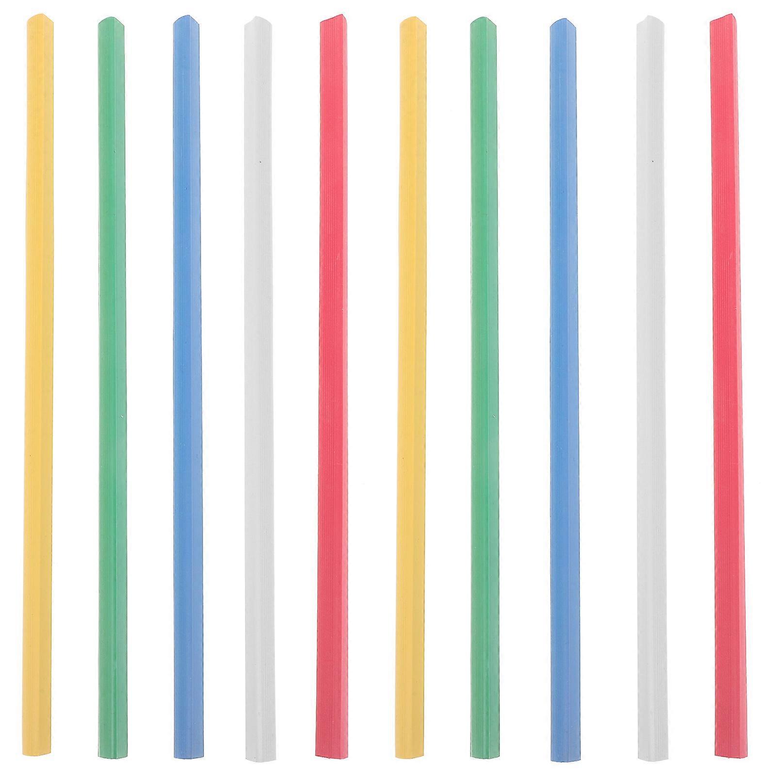 30Pcs Bookbinding Slide Binders Spine Bars Slide Grip Binding Bars Plastic Slide Binders