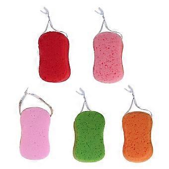 5Pcs Body Shower Sponge Creative Bathing Sponge Body Cleaner Mixed Color