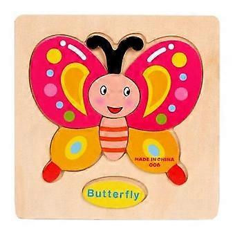 Baby Wooden Puzzle Toys compatible withToddlers Developing Jigsaw Early Educational Kids Toys compatible withChildren Game Cartoon Animal Gift 3 Years