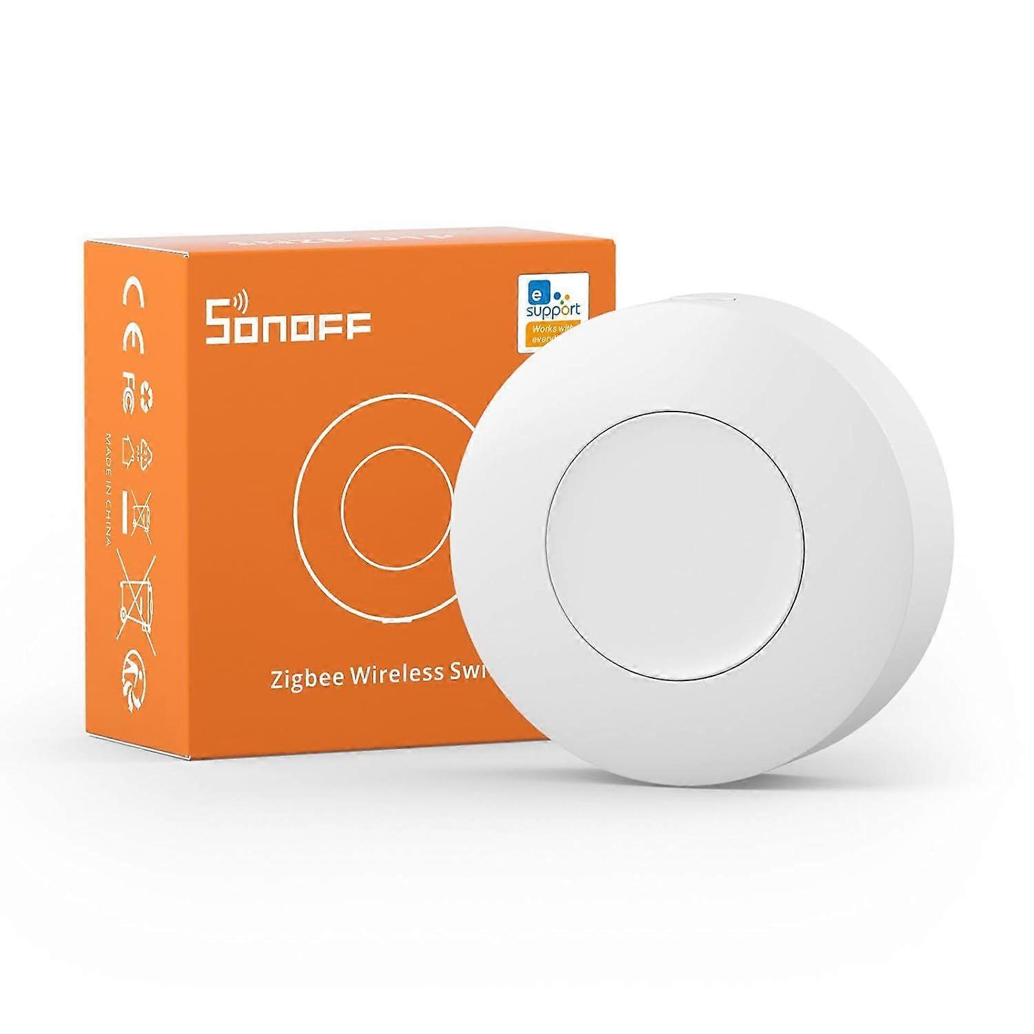 Wireless Switch Smart Scene Linkage, with Three Control Options-Single/Double/Long Press