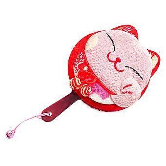1Pc Portable Cartoon Mirror Travel Makeup Mirror Handheld Mirror for Women