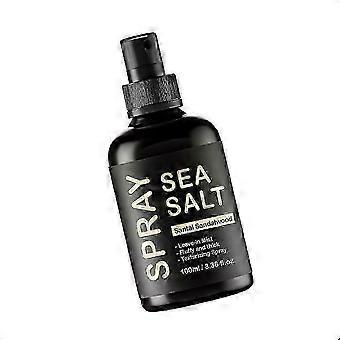 Pohjapohjainen merisuolasuihke miehille, Beach Wave & Volumizing teksturointisuihke lisää volyymia, rakennetta ja tyyliä, Hiusten muotoilusuihke Miesten ystävänpäivä G