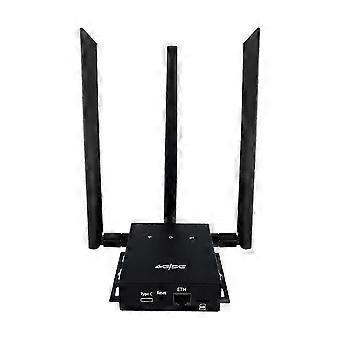 300Mbps 4G WiFi USB-C Router Single Port Lte Cpe WIFI High Gain 3 Antenna Network Card Router for PC/Laptop US Plug 26-27