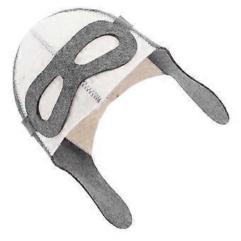 Creative Felt Sauna Hat For Men And Women Pilot Steamer Cap Bathroom Hat Head Cover For Steam Room Spa Sauna Room Accessories
