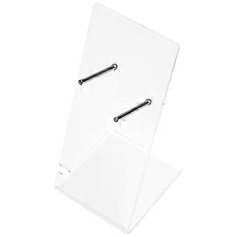 Transparent Hair Dryer Rack for Storage Function with Metal and Acrylic