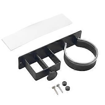Multifunctional Hair Dryer Stand Easy Install Hair Dryer Hanger Self Adhesive Wall Holder for Bathroom Salon Multicolor
